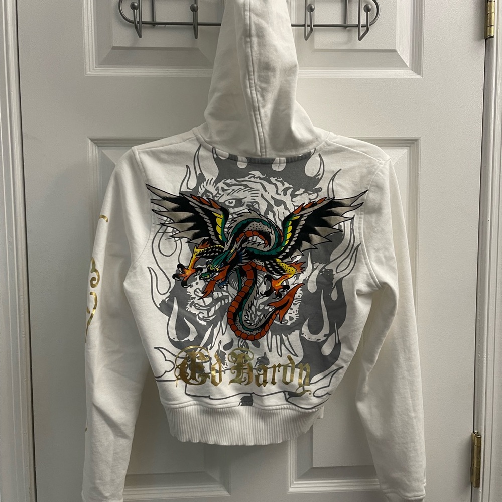 White Ed Hardy set